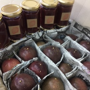 国頭村から森岡さんの自然栽培いちごジャムと、パッションフルーツが入荷しました！